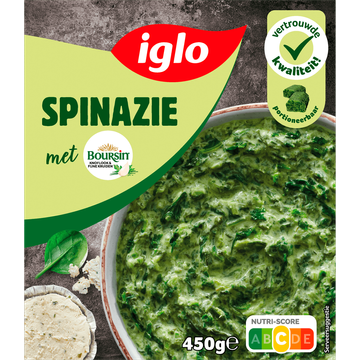 Iglo Spinazie met Boursin 450 g