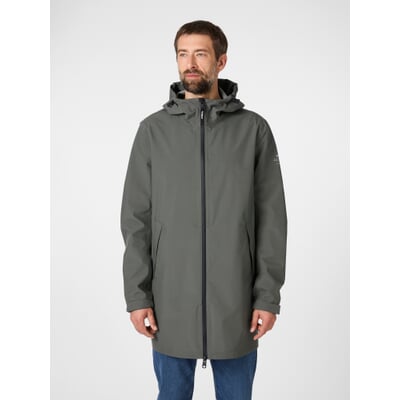 Herren-Regenparka ungefüttert, Oliv