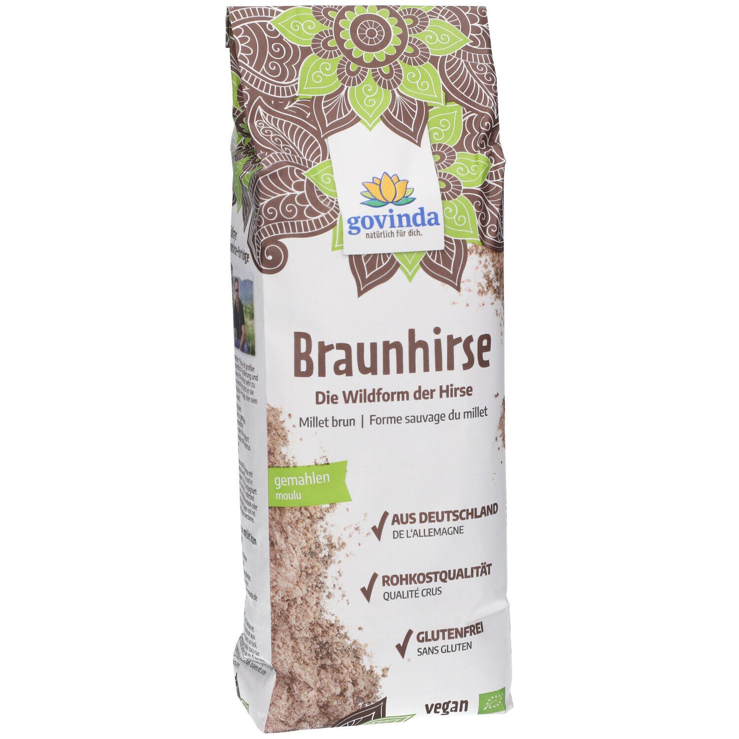 Govinda Bio Braunhirse gemahlen