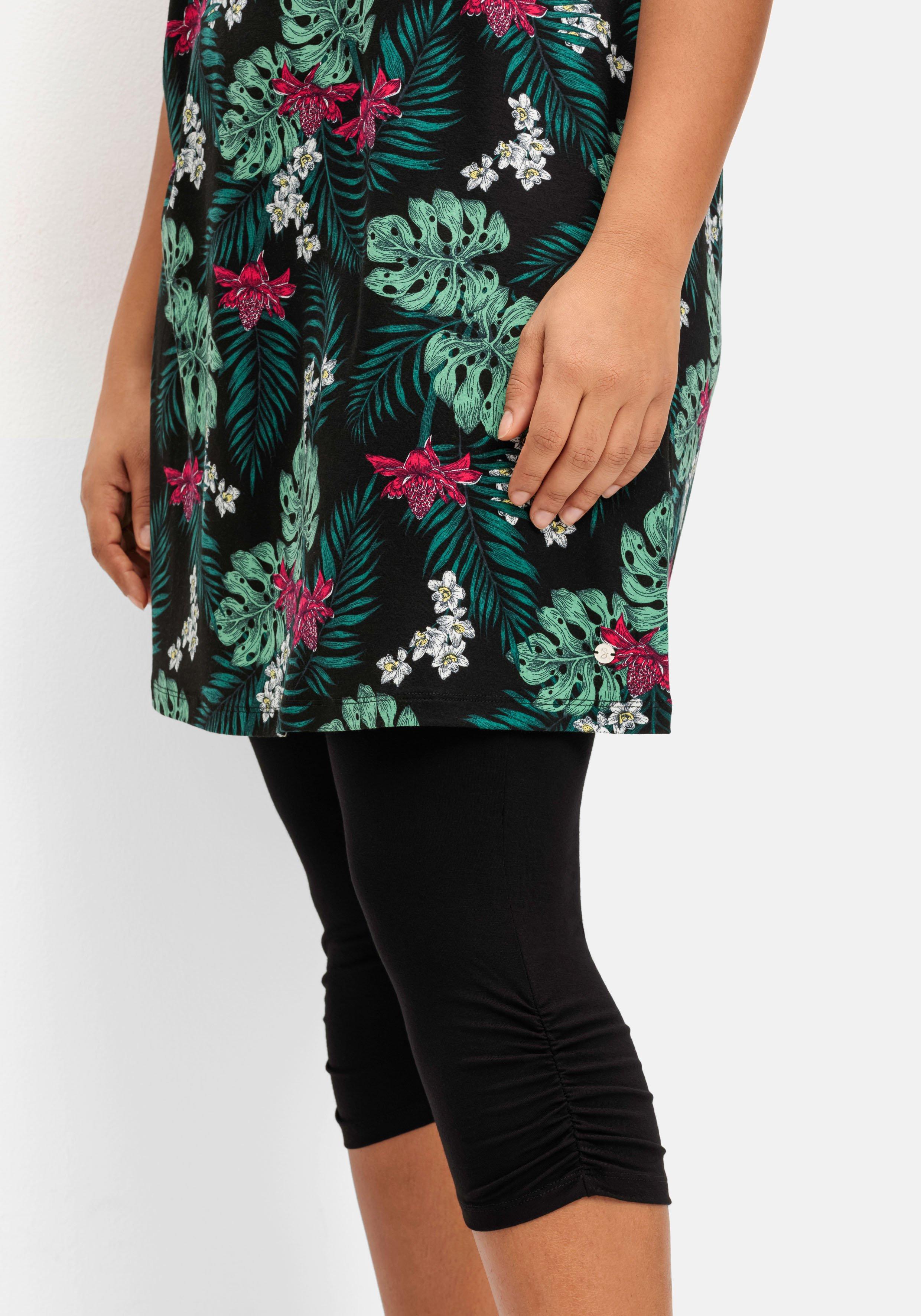 Strandset aus Longtop und 3/4-Leggings