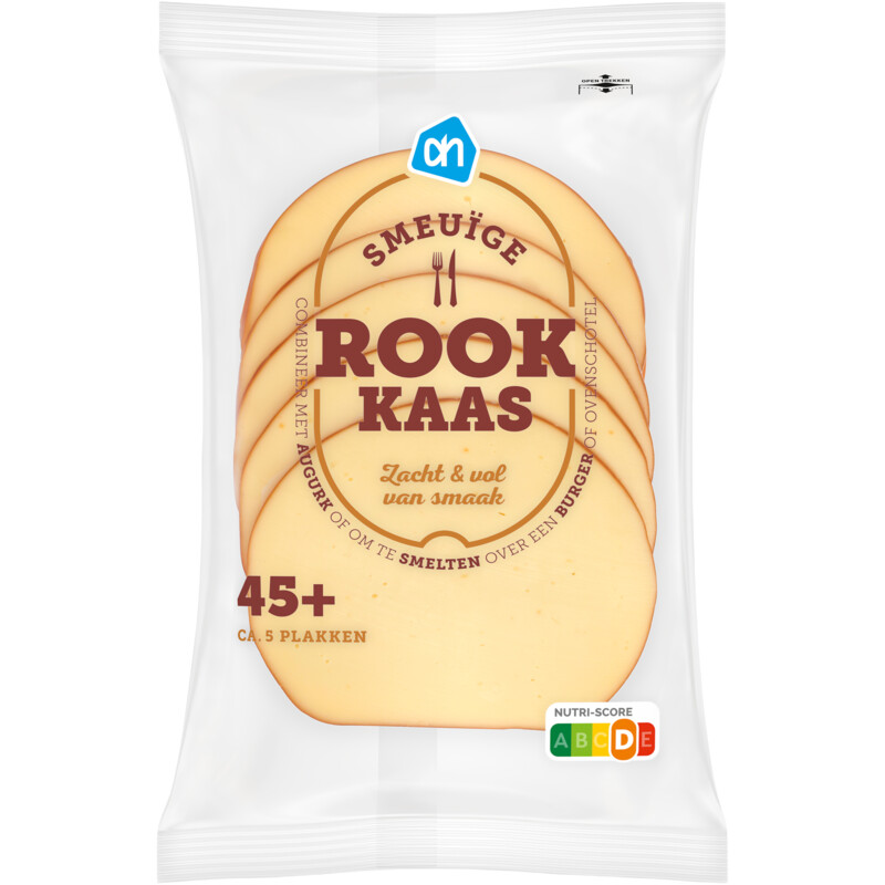 AH Smeuïge rookkaas 45+ plakken