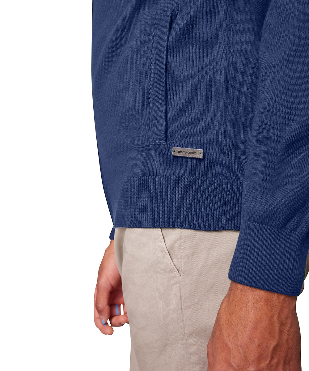 Pierre Cardin Strickjacke »Strickjacke StKrgRV« mit Taschen