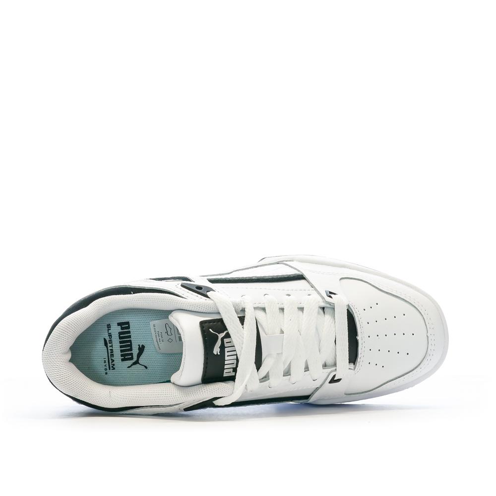 Puma Baskets Blanche/Noir Garçon Slip stream
