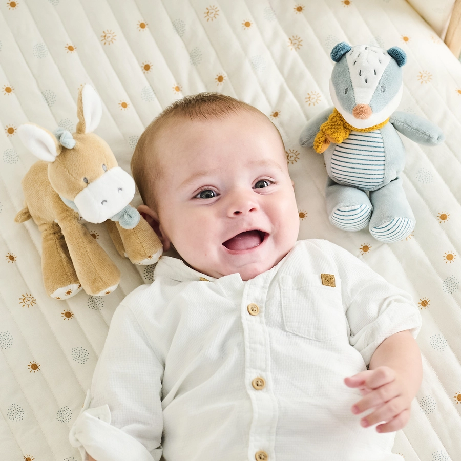 Nattou Mini Kuscheltier Esel Leo