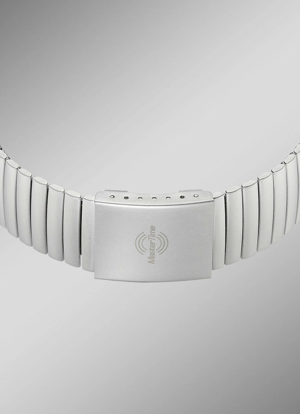 Master Time Funk-Herrenuhr mit Edelstahlzugband