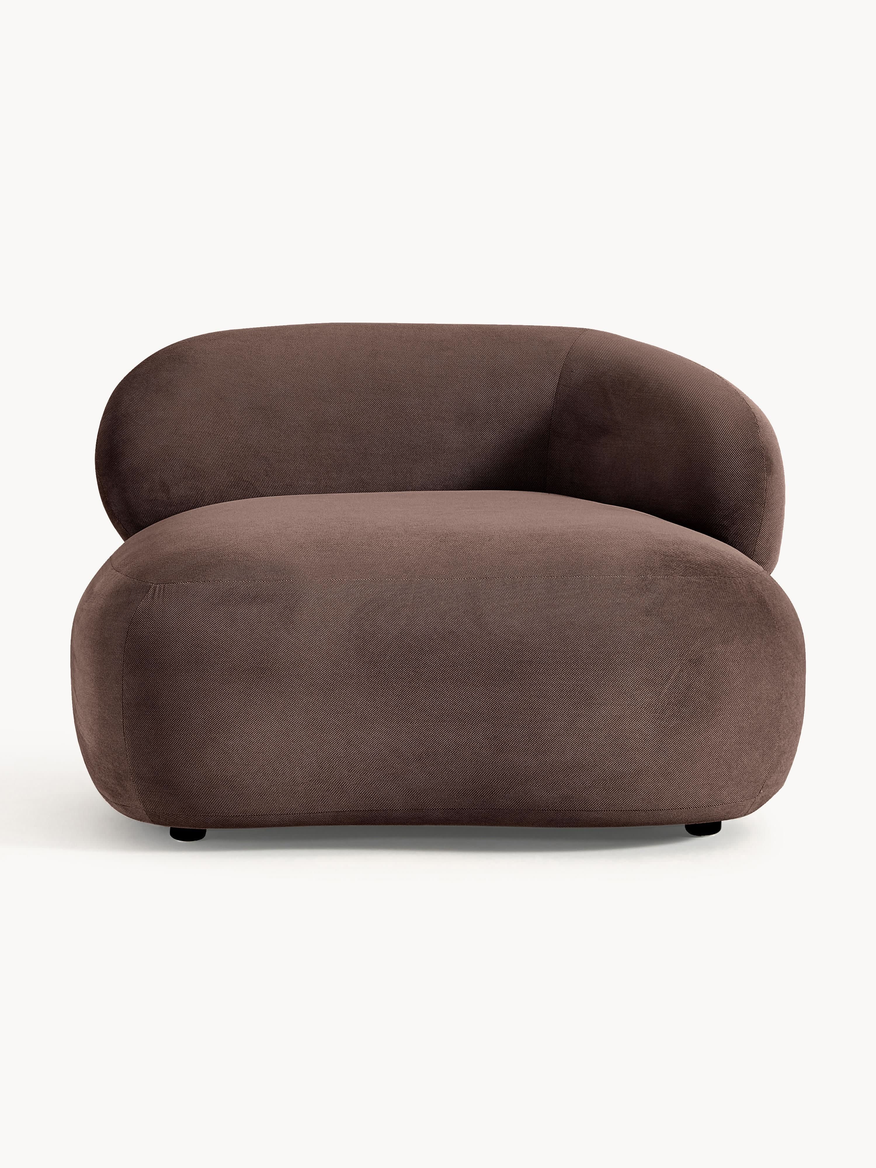 Niervormige loungefauteuil Alba