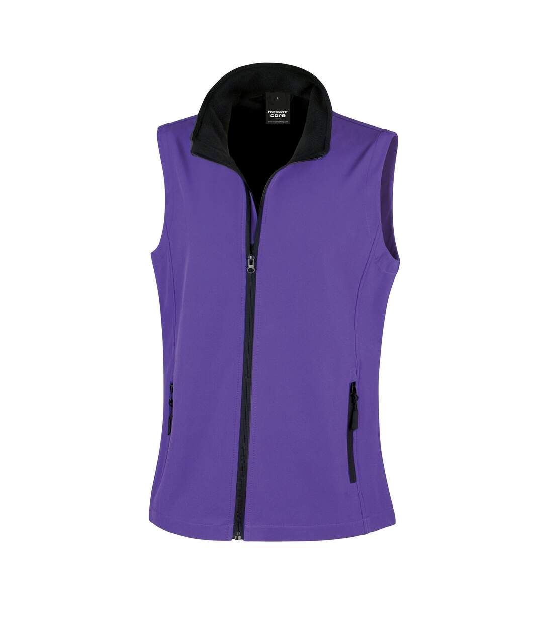 Result - Veste softshell sans manches - Femme (Violet/Noir) - UTRW3698