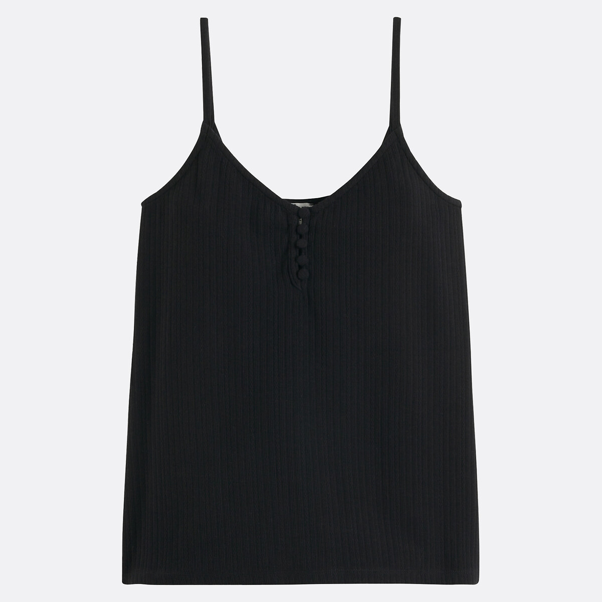 COLEÇÃO LA REDOUTE<br>Regata com alças finas