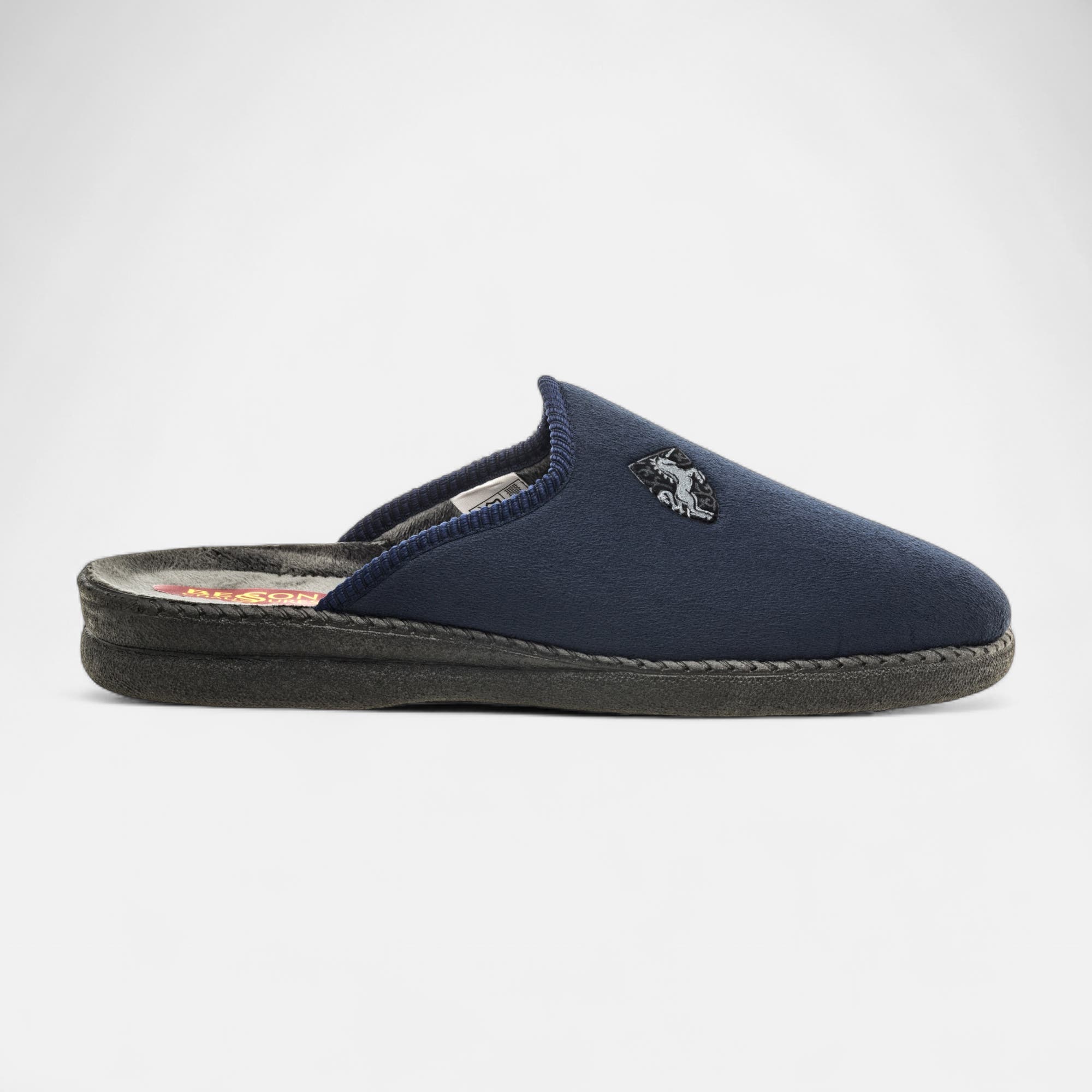 Pantoufles mules Homme bleu marine