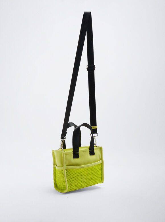 Bolsa transversal para uso diário - Amarela