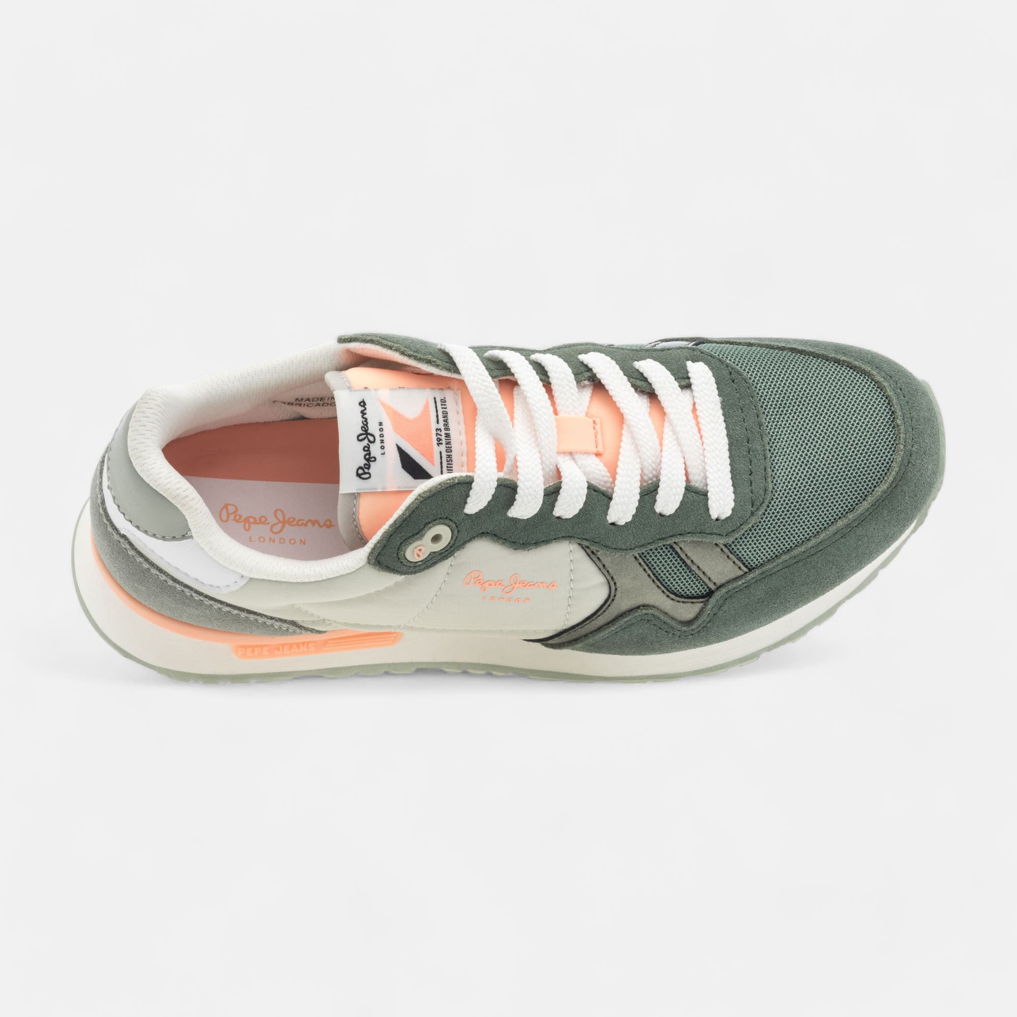 Baskets basses Femme vert