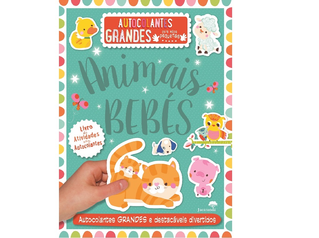 LIVRO ANIMAIS BEBÉS GRANDES AUTOTOLANTES AAVV