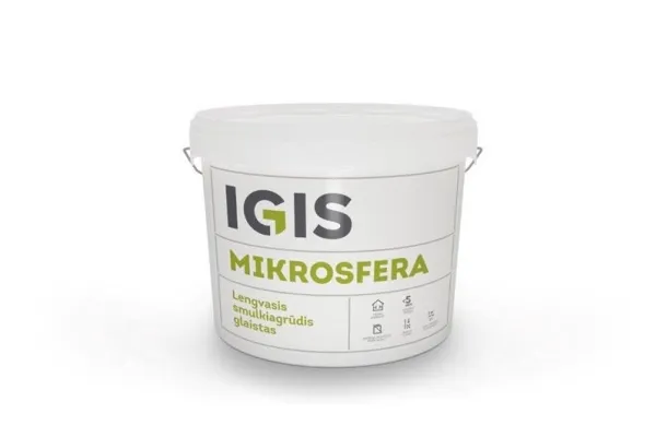 Igis finkornet glasur Microsphere 1 L
