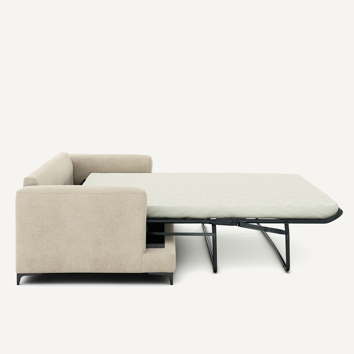 AM.PM<br>Sofá-cama de 3 lugares com forro de veludo, Marsile