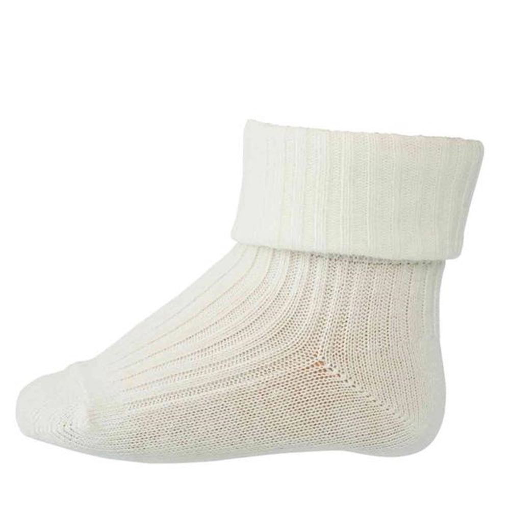 MP 533 Cotton Rib 432 Snow White - Mp Danmark → Luksusbaby.dk