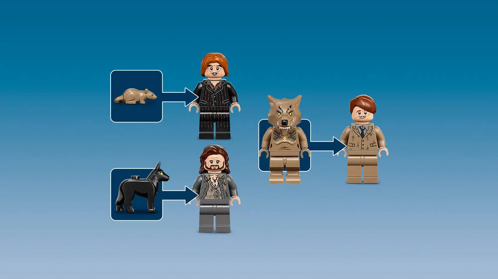 LEGO®HARRY POTTER™ 76407 - LA CABANE HURLANTE ET LE SAULE COGNEUR