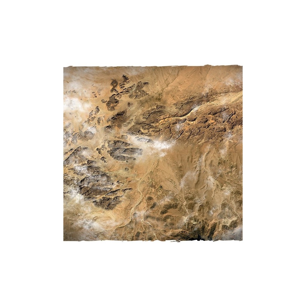 Terrain Mat Mousepad - Orbital Dunes - 120x120