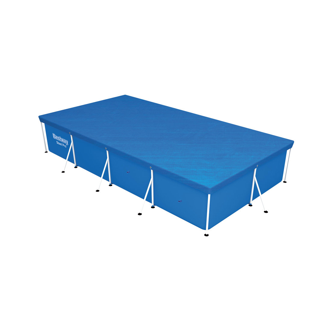Bestway Flowclear PE-Abdeckplane für Steel Pro Pools 400x211cm