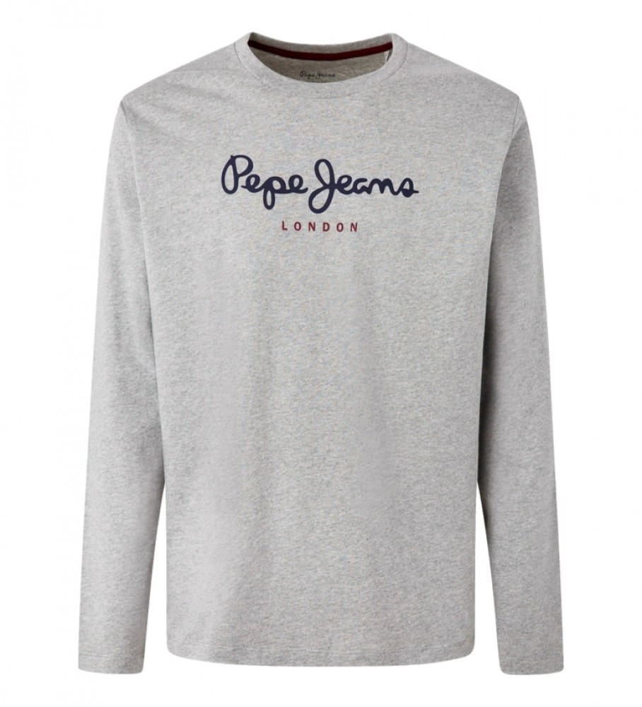 Camiseta Pepe Jeans Eggo Largo N cinza