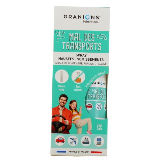 Granions Spray Mal des Transports
