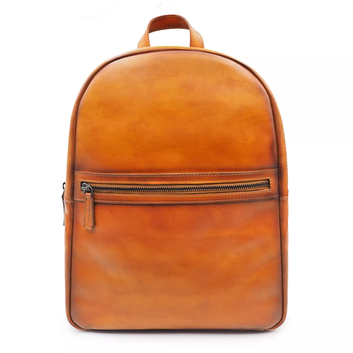 Sac à Dos en Cuir Patiné Gold
