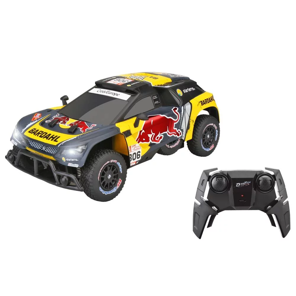 VOITURE RADIOCOMMANDE PEUGEOT 3008 DAKAR LOEB 2019 1:16