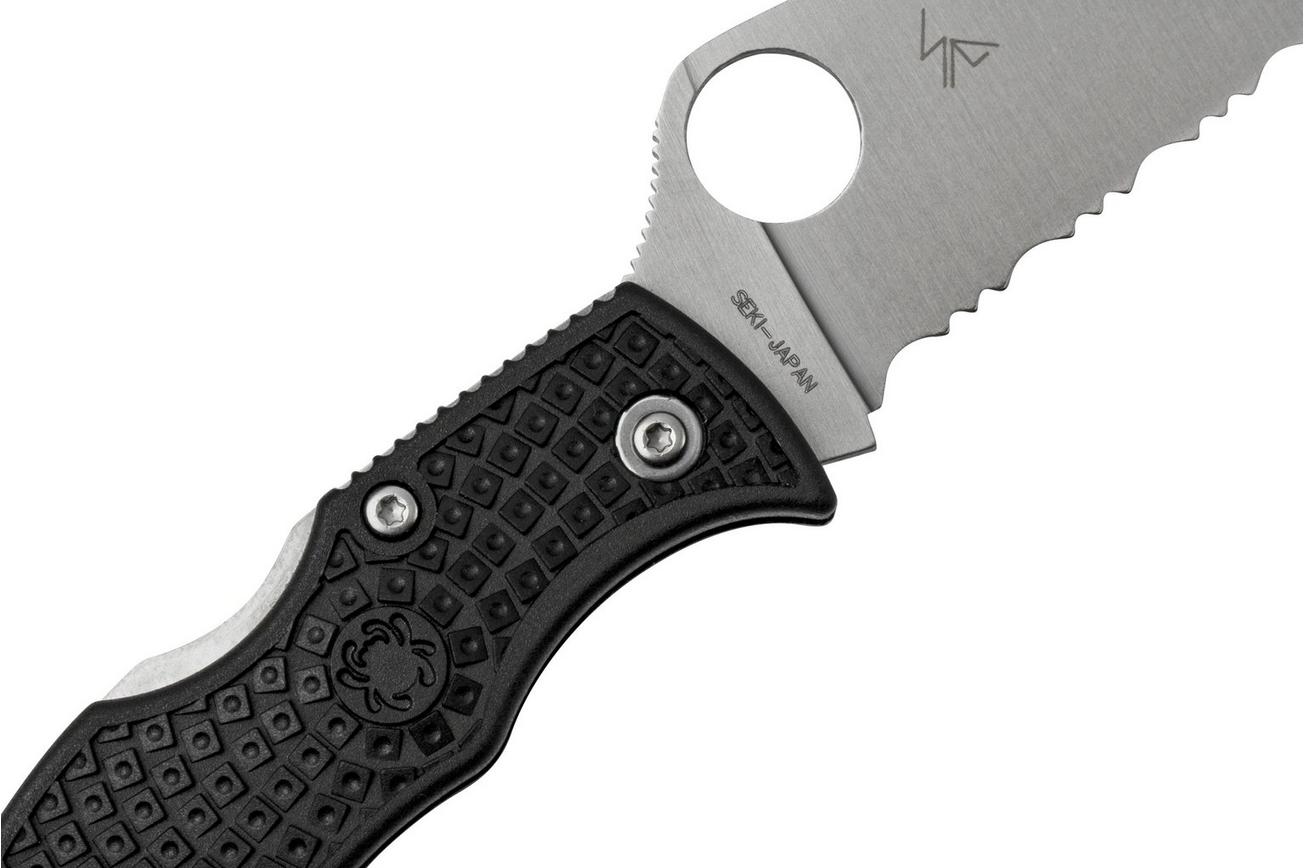 Spyderco Manbug Wharncliffe MBKWS serrated zakmes