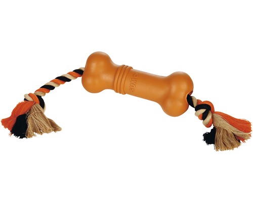 Karlie Sumo Fit Bone hondenspeeltje, 20x6x6 cm, oranje