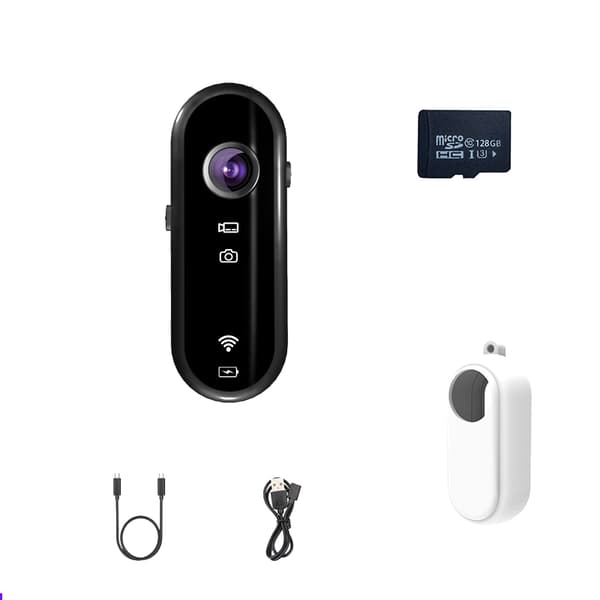 Y3 tommelkamera – 1080P, WiFi og 128G lagringsplass inkludert