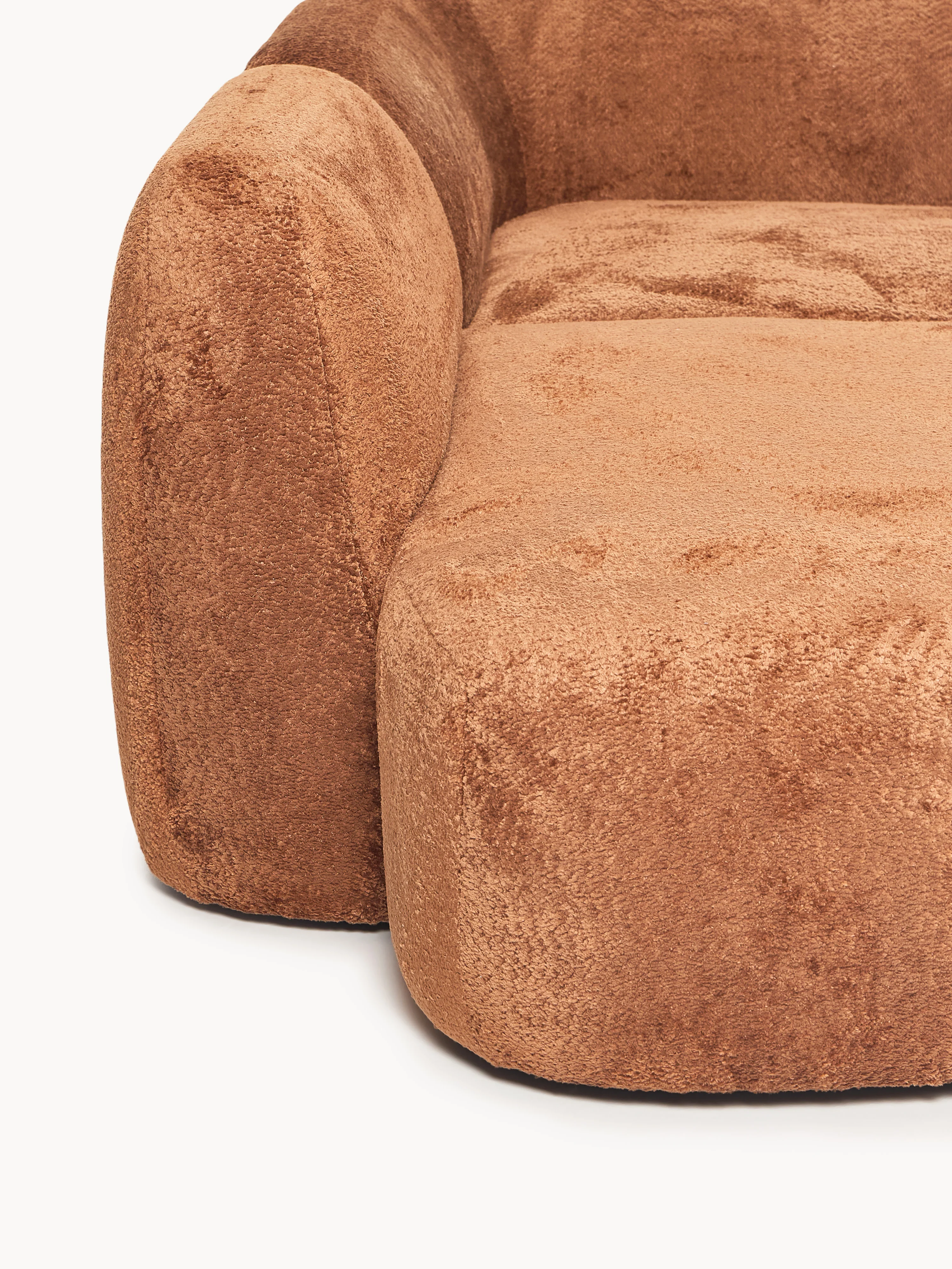 XL modulaire bank Wolke van teddy bouclé