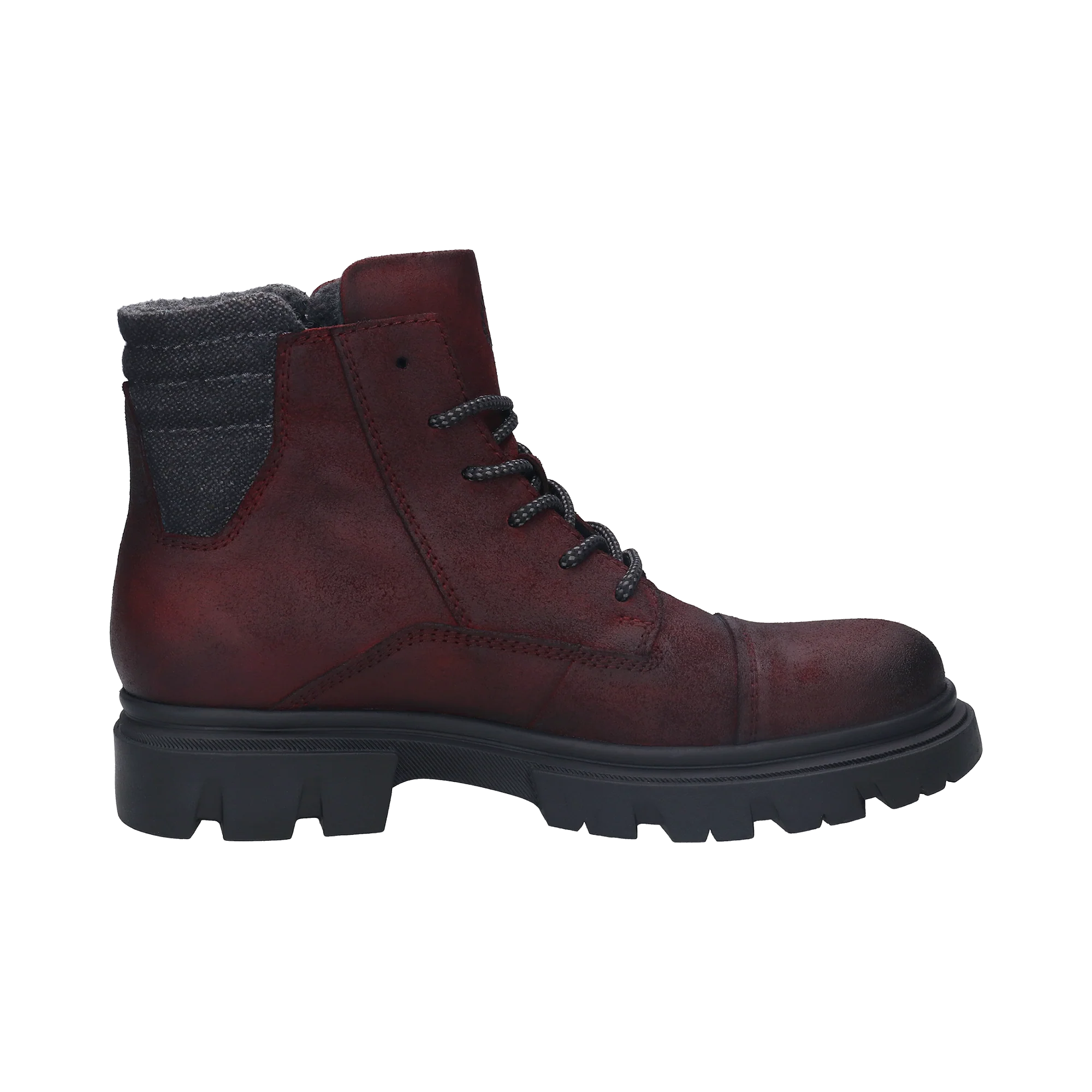 Stiefel dunkelrot