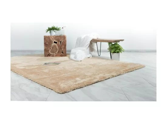 Tapis 290x200 cm – Design C005D coloris sable – Élégance et confort pour votre intérieur
