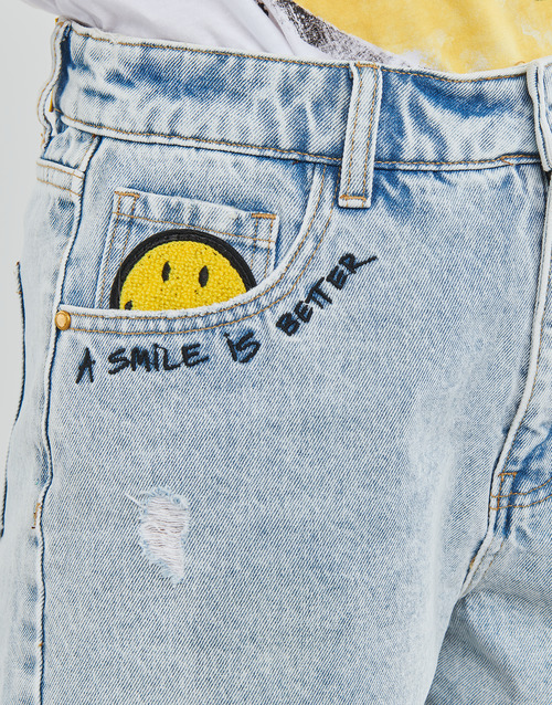 Desigual - DENIM_CAT SMILE - Bleu Clair