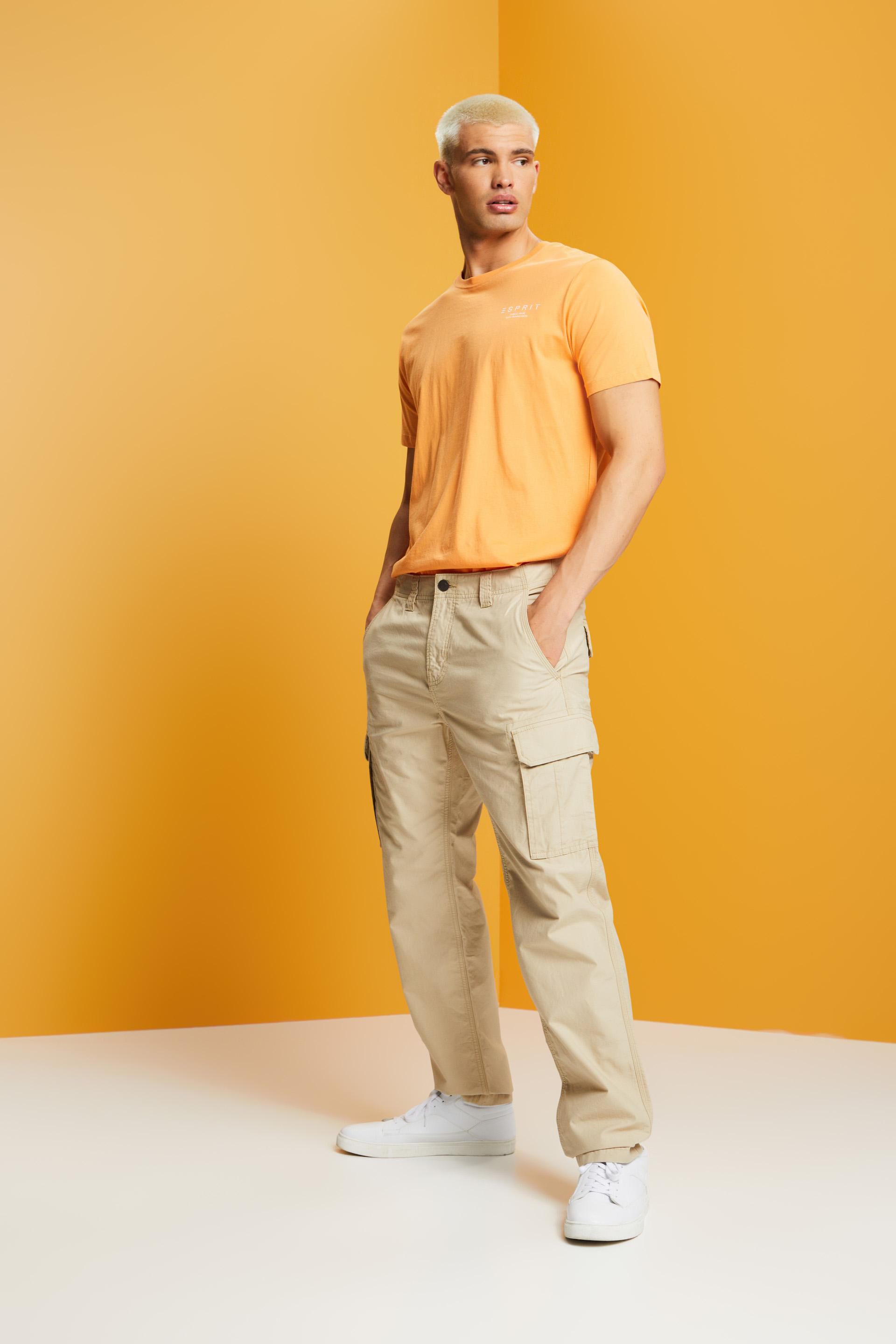 Pantalon cargo en twill de coton