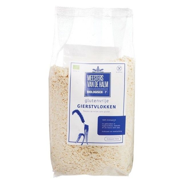 De Halm Gierstvlokken (bio) 500 gram