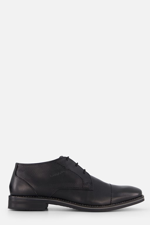 Bugatti Veterschoenen zwart Leer