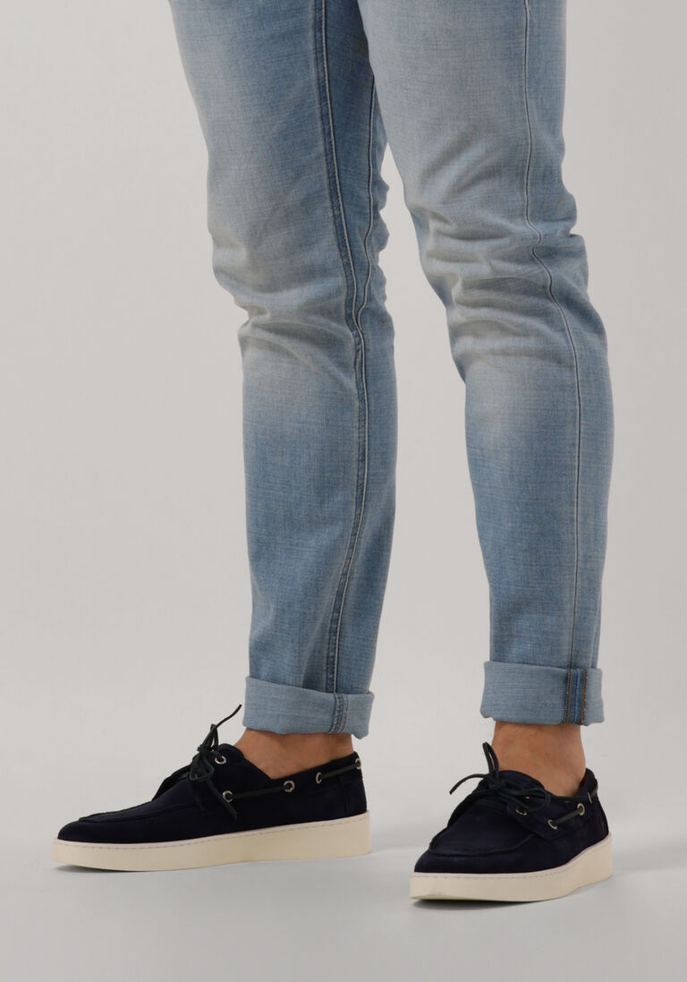 GOOSECRAFT blauwe goosecraft veterschoenen skein 4