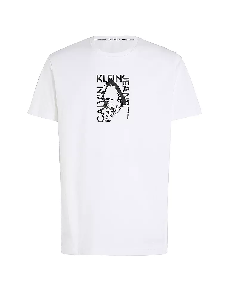 CALVIN KLEIN JEANS T-Shirt weiss
