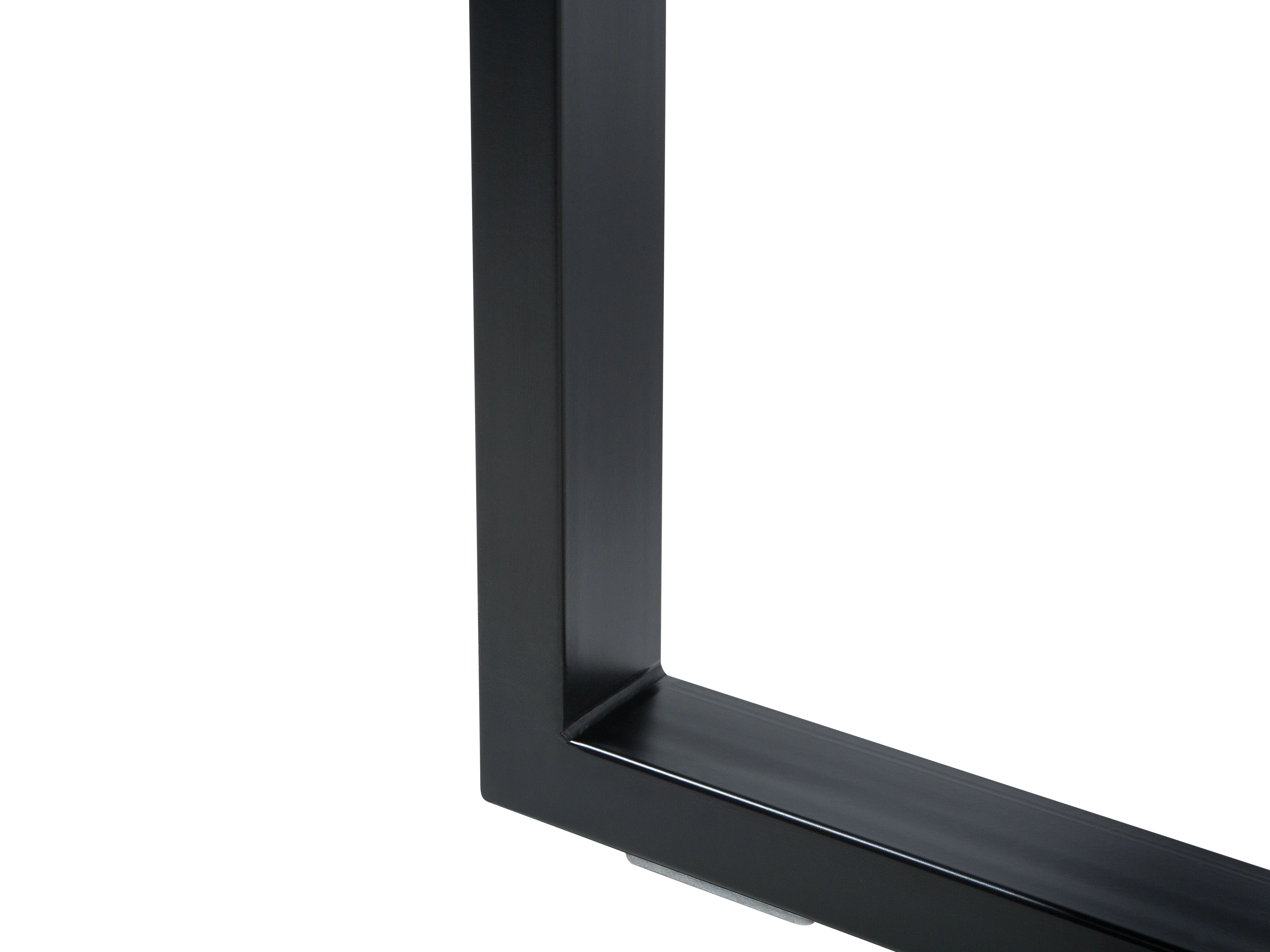 Eettafel AUSTIN Donker walnoothout 90 cm 160 cm