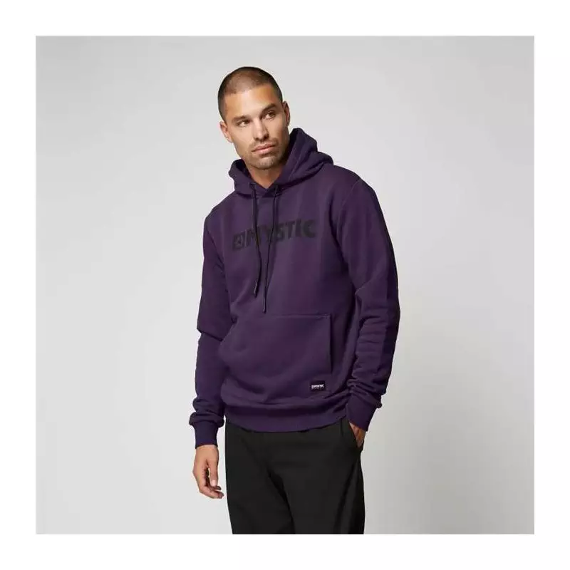 Sweat MYSTIC Brand Hood Deep Purple