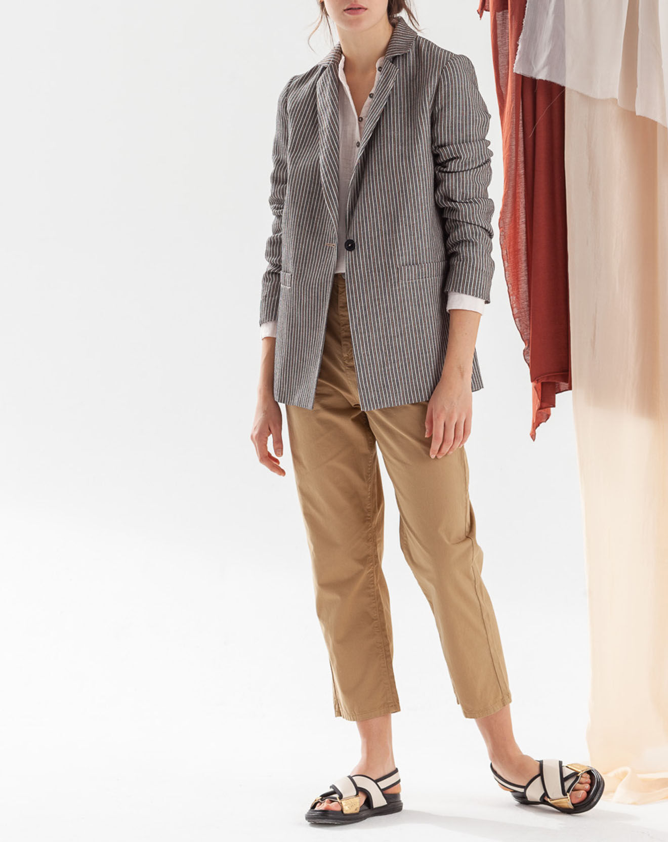 Chloé Stora Pantalon  Porto camel