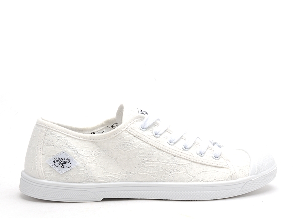 Le temps des cerises basses femme basic02 femme blanc