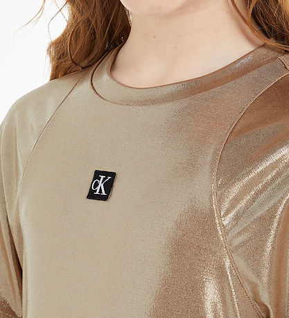 Calvin Klein Kjole - Frosted Almond