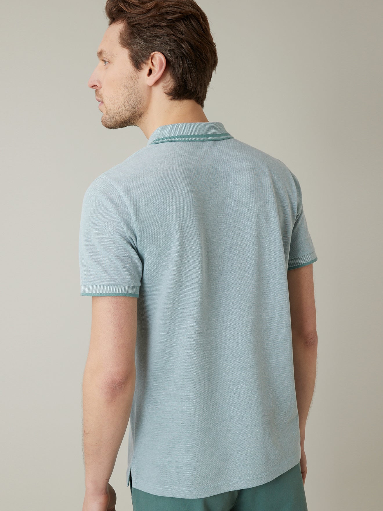 Polo maille piquée homme - coton bio