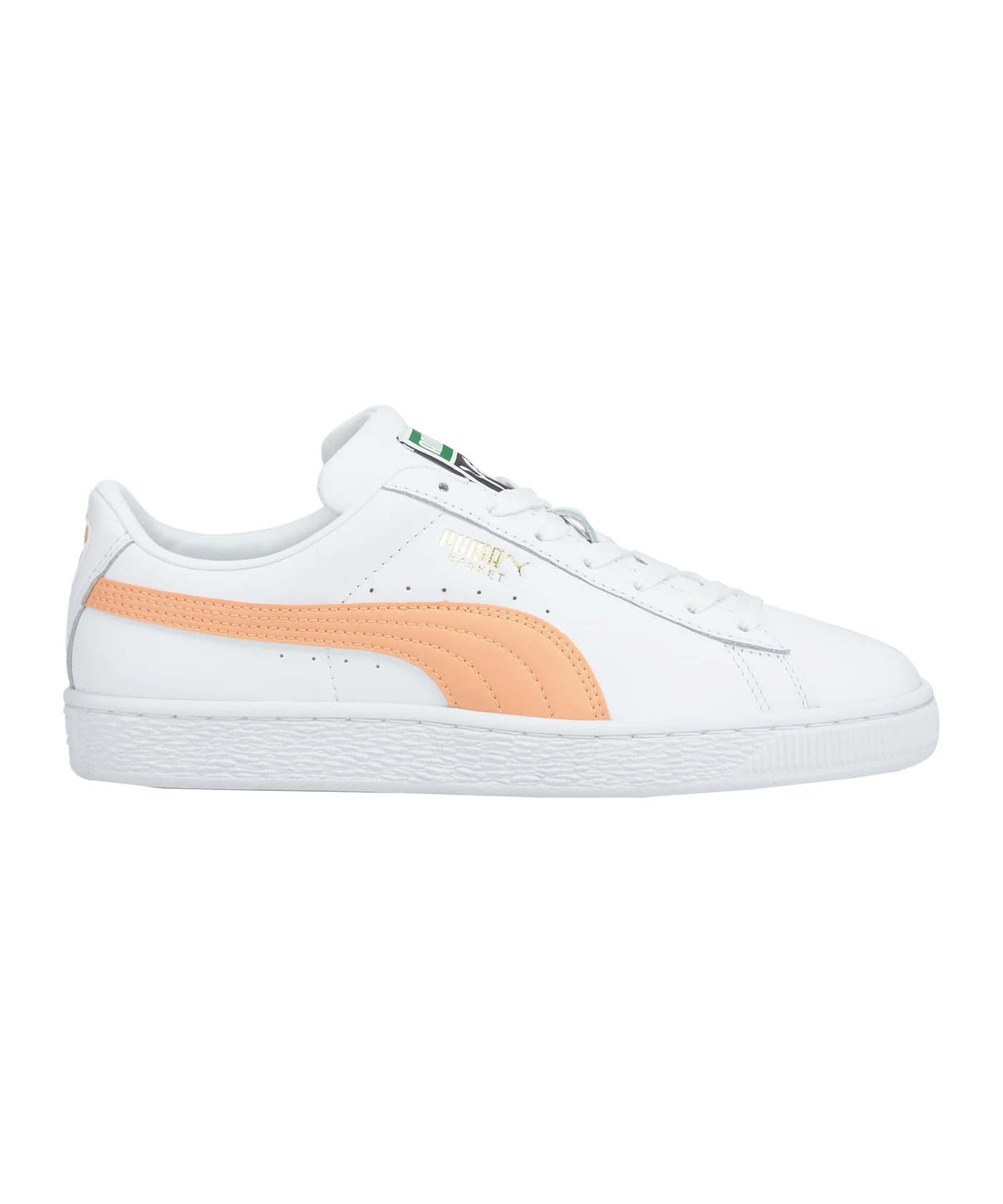 PUMA Basket Classic XXI Weiss Orange F17