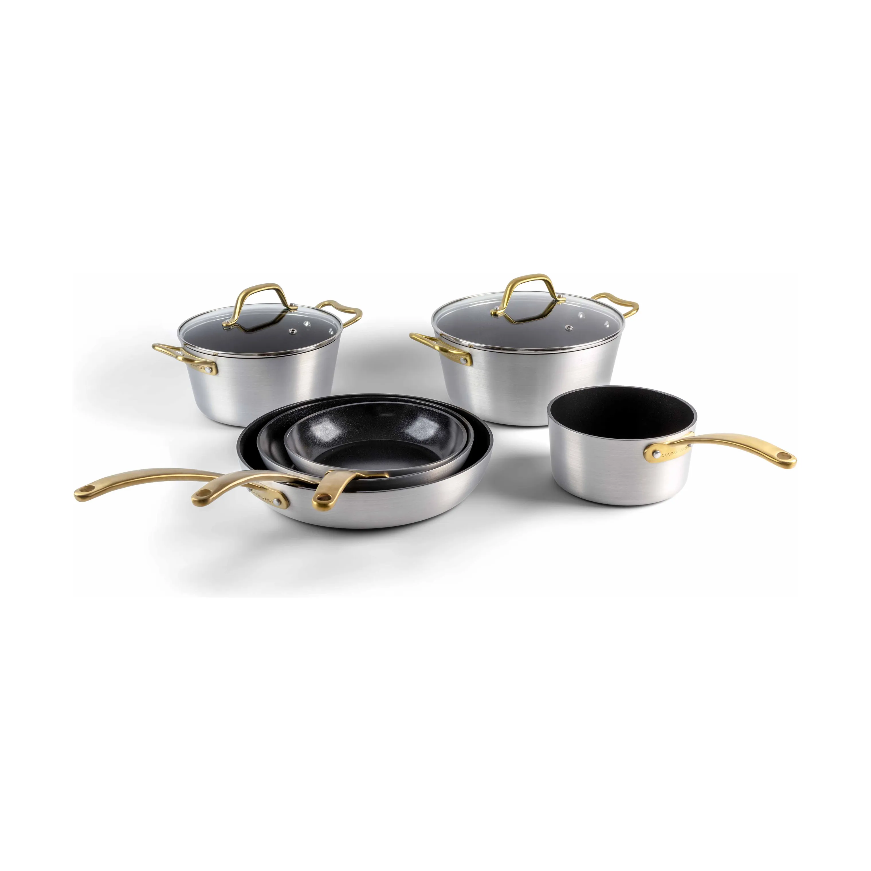 Cook & Baker Premium Pande og Grydesæt - 8 dele