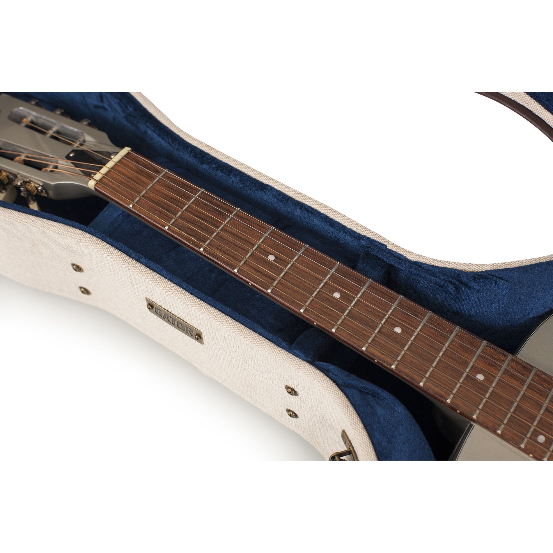 Gator Cases GW-JM-RESO Journeyman Resonator Guitar Deluxe Wood Case koffer voor resonatorgitaren