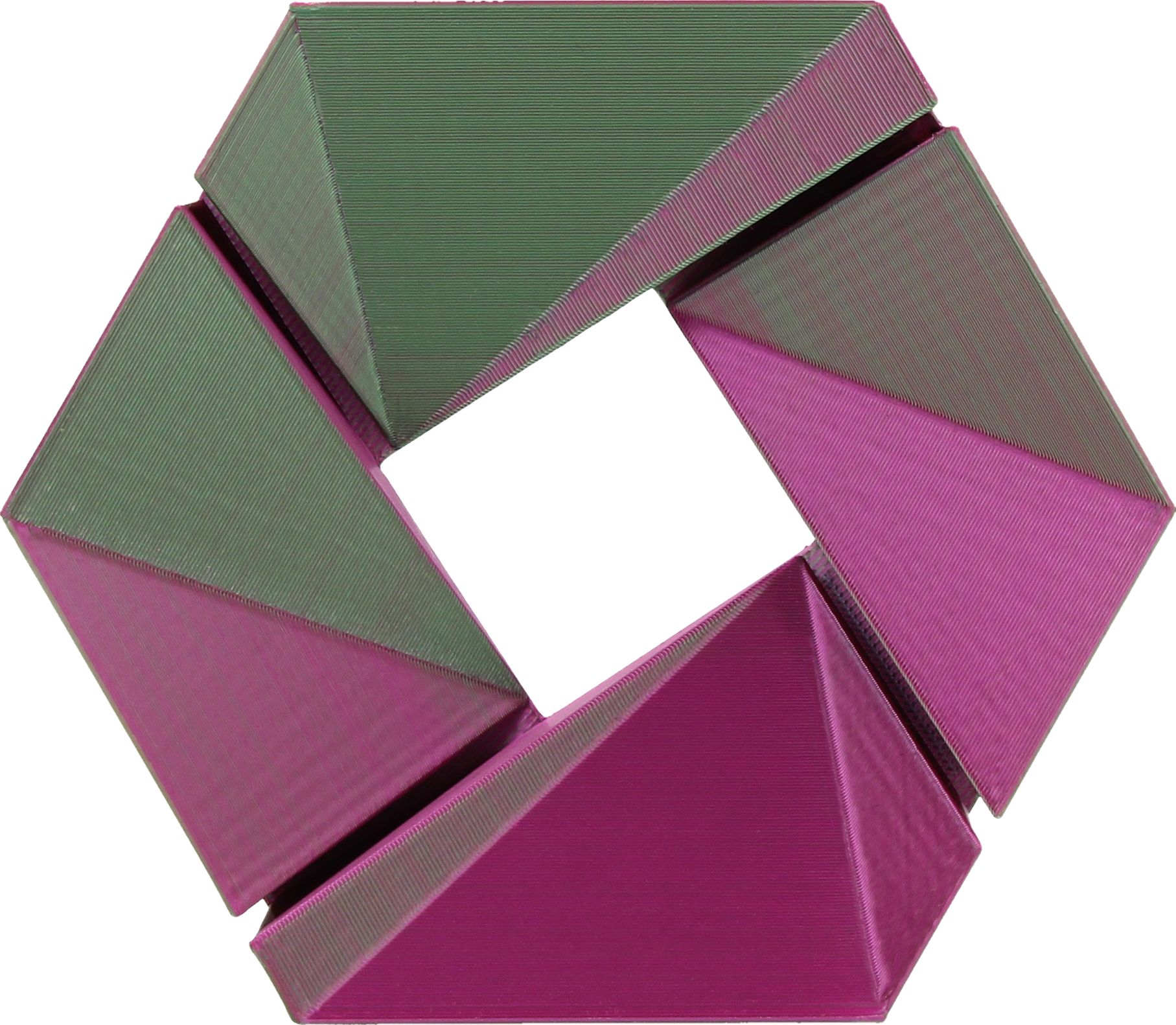 3DJAKE  magicPLA Mint Blush, 1,75 mm / 1000 g    Zweifarbiges PLA-Filament für bunte Farbkreationen in Mint Blush