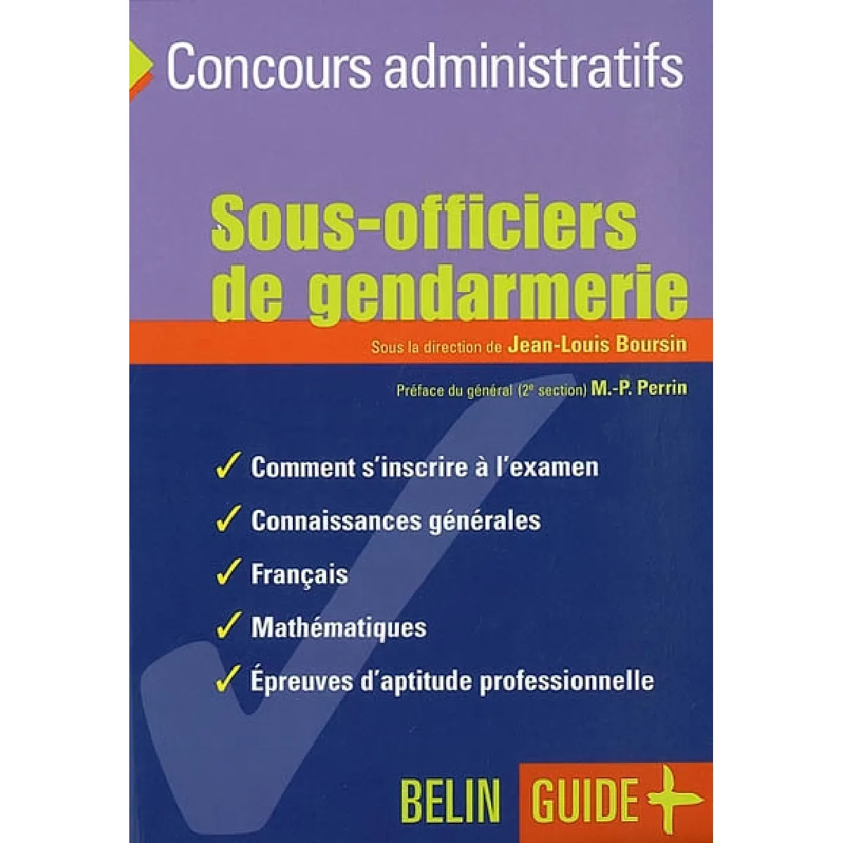 Sous-officiers de gendarmerie : l'examen · Occasion