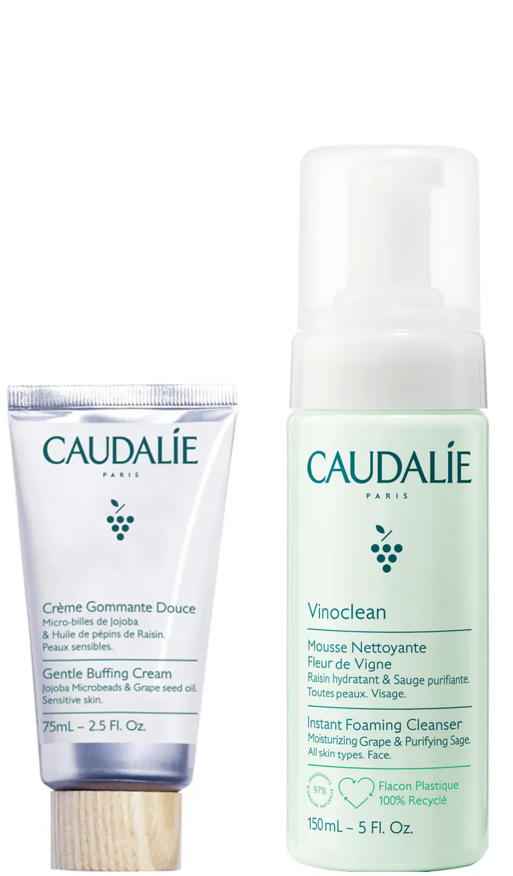 Caudalie Duo Mixologie Chantilly Sucrée Vinoclean-225 ml